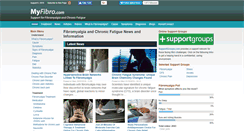 Desktop Screenshot of myfibro.com